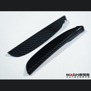 Maserati Ghibli Exterior Trim - Carbon Fiber - C Pillar Trim Cover Kit - Feroce Carbon